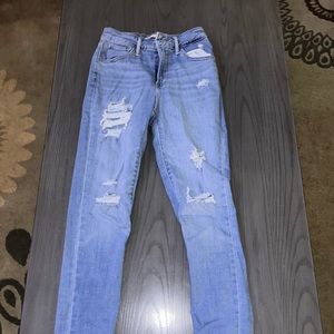 Levis High Rise Skinny Jeans